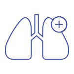 Ícone de um pulmão