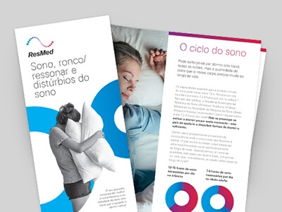 Imagens de capa e do interior do ebook tudo sobre sono, ronco/ressonar e distúrbios do sono