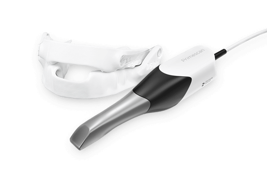 Imagem de um dispositivo de avanço mandibular